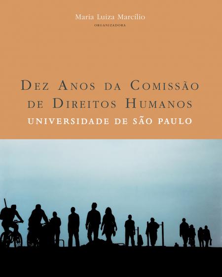 Capa para Dez Anos da Comissão de Direitos Humanos da Universidade de São Paulo